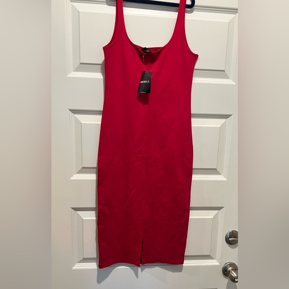 Forever 21 fuchsia bodycon - Picture 3 of 7